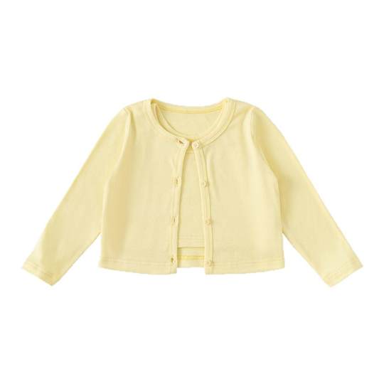 INSbobo女童外套2026春季新款女宝针织衫儿童上衣宝宝好看开衫潮