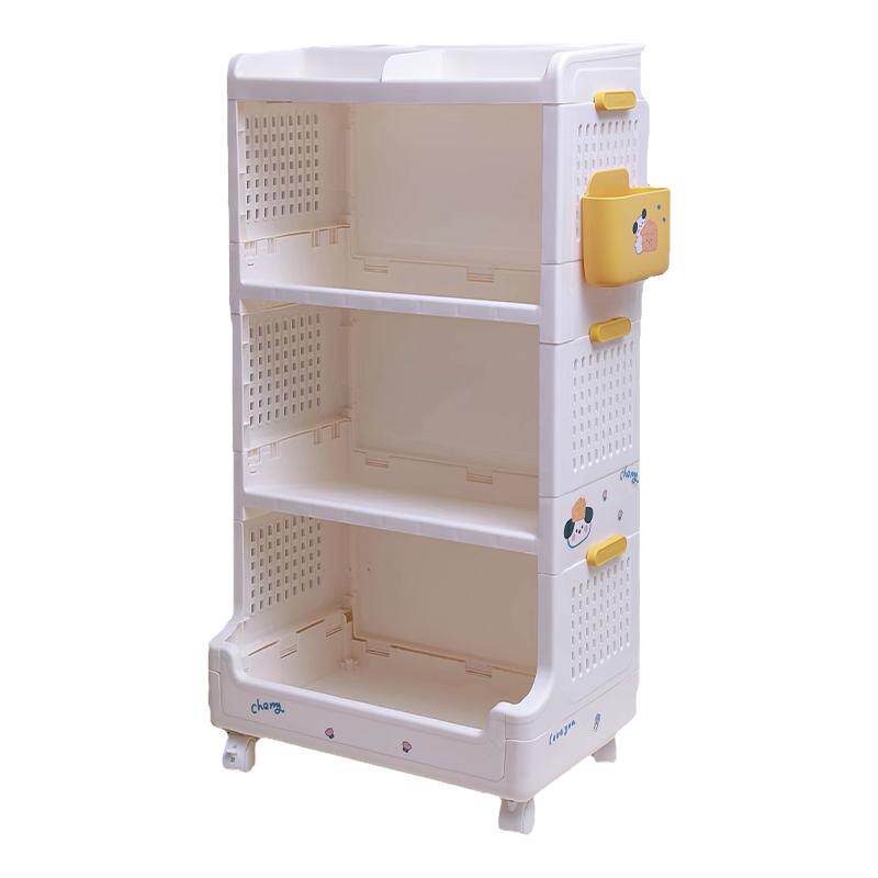 Silently Love Bookshelf Home Storage Rack for High School Students