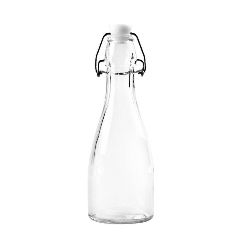 Glass transparent wine sealed bottle, one pound or two pounds empty bottle