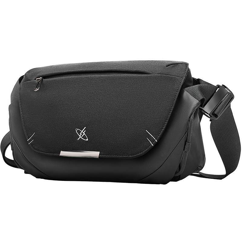 Light and Shadow Planet Star Trail Outdoor Crossbody Bag for Men and Women