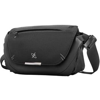Light and shadow planet star trail outdoor crossbody bag for men and women