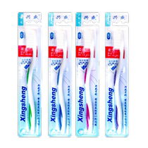 Xingsheng soft bristle adult toothbrush 4 pcs 8 pcs 20 pcs family pack adult soft bristle toothbrush wholesale price
