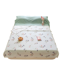 MUJI hotel pure cotton dirt-proof sleeping bag pure cotton single travel sleeping bag bed sheet quilt cover portable for travel and business trips
