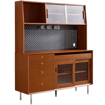 Quanyou Home Furnishings antique-style sideboard multi-partition large-capacity sideboard living room multi-functional wall cabinet 129026