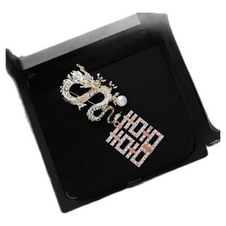 Роскошный национальный тренд с бриллиантами, новый свадебный корсаж с драконом и фениксом