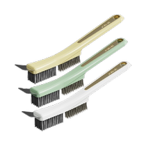 Gas cooker cleaning brush sub 3-1 1 kitchen with range hood hearth cleaning tool steel wire brush