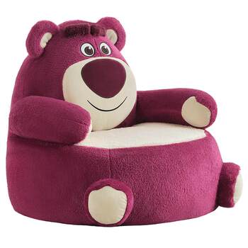 Strawberry bear children's chair lazy sofa quanu/full friends Strawberry bear children's chair lazy sofa quanu/full friends