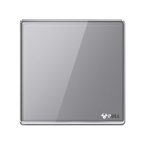 Bull double control switch socket g62 acrylic glass panel 86 type concealed wall one single connection two three double open