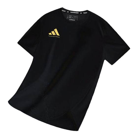 
Adidas/Adidas T-shirt Men's Sports and Casual Top 2025 Summer New Breathable Quick-Drying Round Neck Short Sleeve