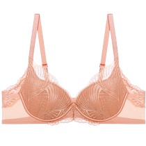 Admiration Body Shaping Underwear Womens Antibacterial Collagen Non-Woven Large Cup Lace Bra AD120191