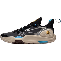 Li-Ning Blitz 9) Basketball Shoes Low-top Mens Shoes Summer Breathable Wear-Resistant Lightweight Rebound Professional Sports Shoes