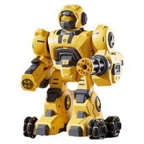 Remote control robot black technology advanced battle smart childrens toy boys electric double boy birthday gift