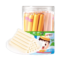 Greedy the world deep sea cod sausage 560g childrens snacks ham sausage fish sausage seafood nutritional snacks