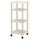 Movable printer storage rack multi-layer storage rack