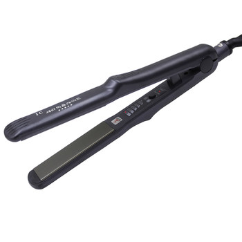 Barber shop professional electric curling iron small curling straightening dual-purpose splint with inner buckle hair straightener to straighten the hair without damaging the hair
