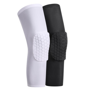 Basketball honeycomb anti-collision knee pads breathable professional protective gear