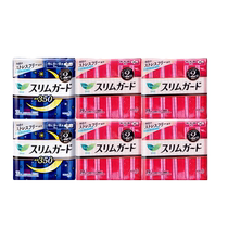 Kao Leerya day and night sanitary napkins instant absorb 6 pack combination aunt napkins stocking pack imported from Japan 2329
