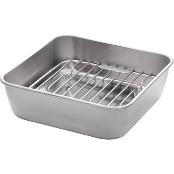 304 stainless steel air fryer drain grill pan