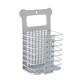 Dirty clothes storage basket foldable to save space