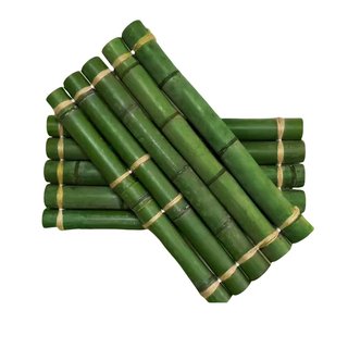 竹排板流水摆件竹子编制品竹排垫摆件古法鱼缸生态缸造景配件置物