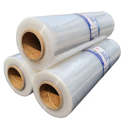 Stretch film packaging film ultra-thin adhesive packaging film industrial cling film 50cm whole box dust-proof wrapping film stretch film