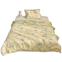 Class a Tencel childrens air conditioning quilt summer ice silk summer cooling quilt kindergarten baby nap summer special small quilt