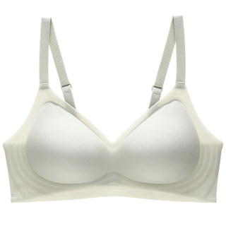 六只兔子无痕内衣女小胸聚拢无钢圈果冻条软支撑防下垂收副乳文胸