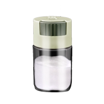 Quantitative salt shaker seasoning bottle light luxury household kitchen salt MSG seasoning jar storage box seasoning box salt shaker 1102