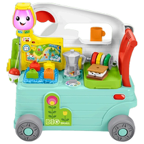 (travailleur autonome) Fishers three-in-one camping themed marched voiture bébé trolley anti-flip baby-voiture jeu voiture