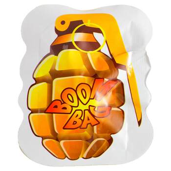 Fun and funny self-inflating self-exploding small explosive bag gift