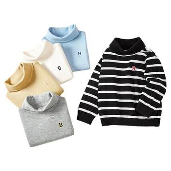 Balabala children's pullover sweater versatile knitted sweater