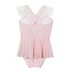 Aimer trẻ em cô gái em bé màu hồng ngôi sao nhỏ áo tắm một mảnh áo tắm mùa xuân nóng váy bãi biển AK167X91 - Đồ bơi trẻ em