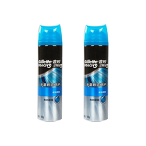 Gillette Gillettes shaving paste manual shaving paste double and comfortable shaving fabric 195g*2