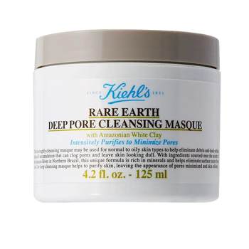 Kiehl's/Kiehl's Amazon White Clay Mask 125ml ການທຳຄວາມສະອາດເລິກ ແລະກຳຈັດຫົວດຳ