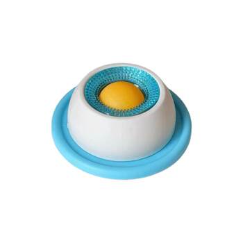 Puppy toys enrichment, hidden food leakage ball, pet puzzle and boredom relief artifact, small dog puppy yogurt licking plate