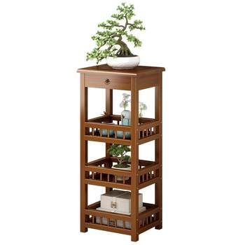 Living room sofa side cabinet corner table simple small tea table