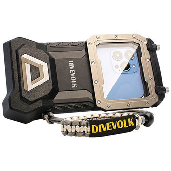 Divevolk SeaTouch4 Max Diving Case Phone Case Waterproof Deep Dive Apple Underwater ການຖ່າຍຮູບຫນ້າຈໍສໍາຜັດ