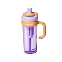 Jianxi Water Cup Large Capacity Cup 2024 New Girls High-Looking and High-Temperature Resistant Large Big Mac Straw Cup