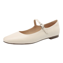 Daphne French flat shoes for women summer shallow Mary Jane womens shoes 2024 new soft-soled ballet shoes
