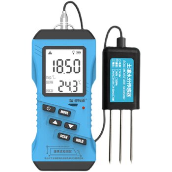 Portable soil quick measurement platform ph nitrogen, phosphorus, potassium, nutrient temperature and humidity household moisture and salt ec detector