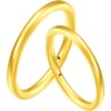 Saturday Blessing Gold Three Lives Three Worlds Ring