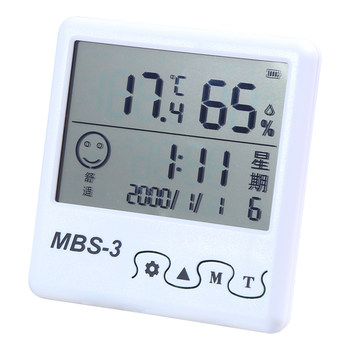 High-precision thermometer physical induction without battery