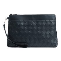 BOTTEGA VENETA Bottega Veneta 2024 new mens INTRECCIATO woven PRISM clutch bag