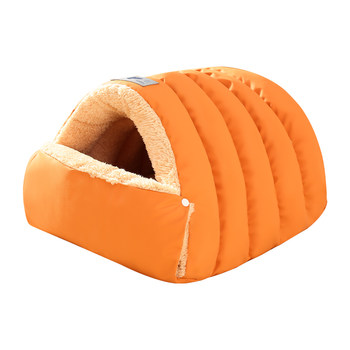 Cat nest is warm in winter, semi-enclosed cat sleeping nest, thickened kitten winter sleeping bag, four-season universal doghouse and cat bed