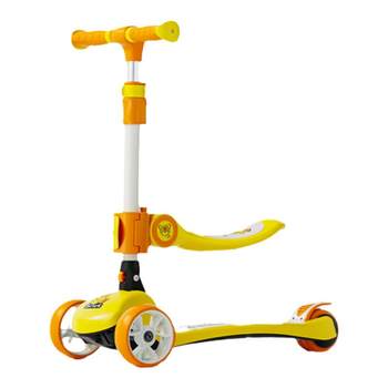 Little yellow duck children's scooter with good looks