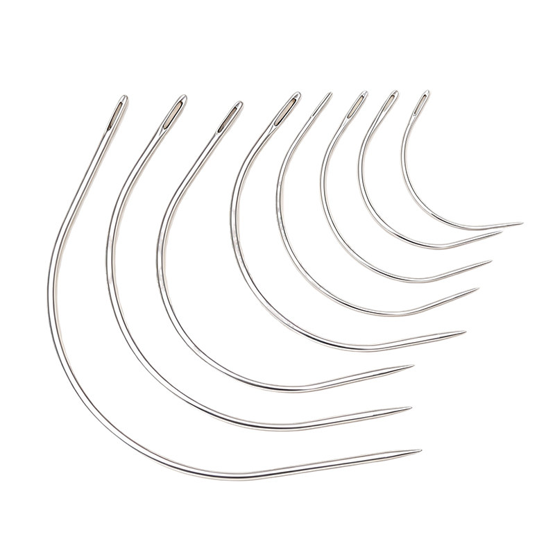 Multi-specification angled hand sewing needle leather sofa repair