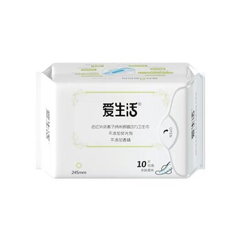 Negative ion sanitary napkin love life daily cotton soft ultra thin