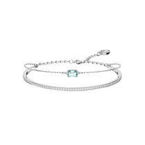 (Self-operated) Swarovski Millenia series octagonal cut bracelet for your girlfriend