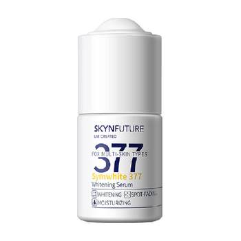 Skin Future 377 Whitening Essence Brightens Dull Complex, Moisturizes and Bmishish, Brightens White Bottle 18ml