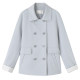 Yibai Versatile Cuffs Cuffs Contrast Color Windbreaker Jacket ສໍາລັບແມ່ຍິງ